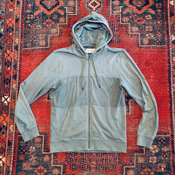 Original Penguin Full Zip Terry Hoodie - Picture 1 of 4